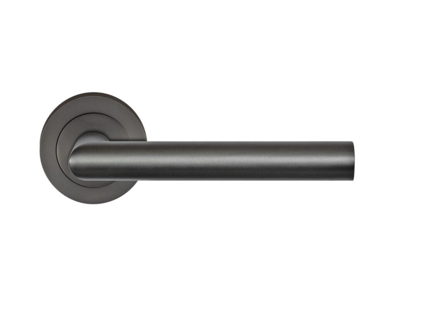 Rhodos ER28 OS Titan Grau Rundrosette Zimmertürgarnitur - Karcher Design