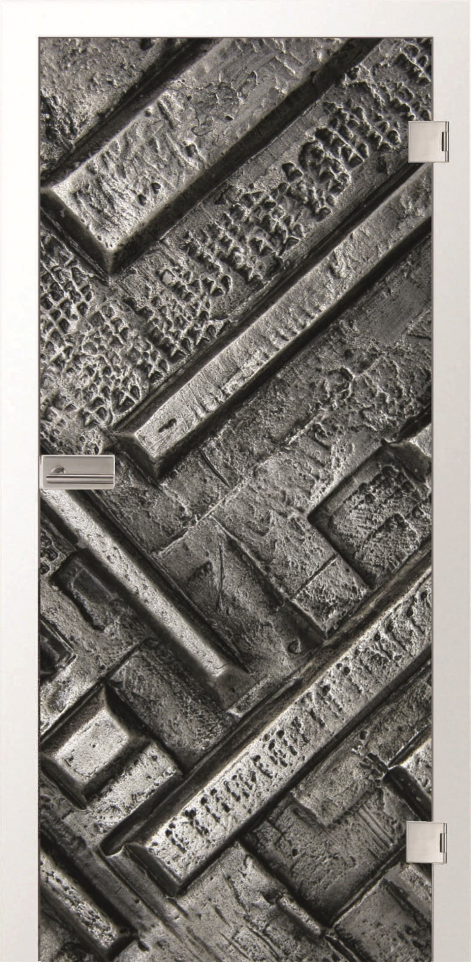 ERKELENZ Glastür Metal Fotoprint