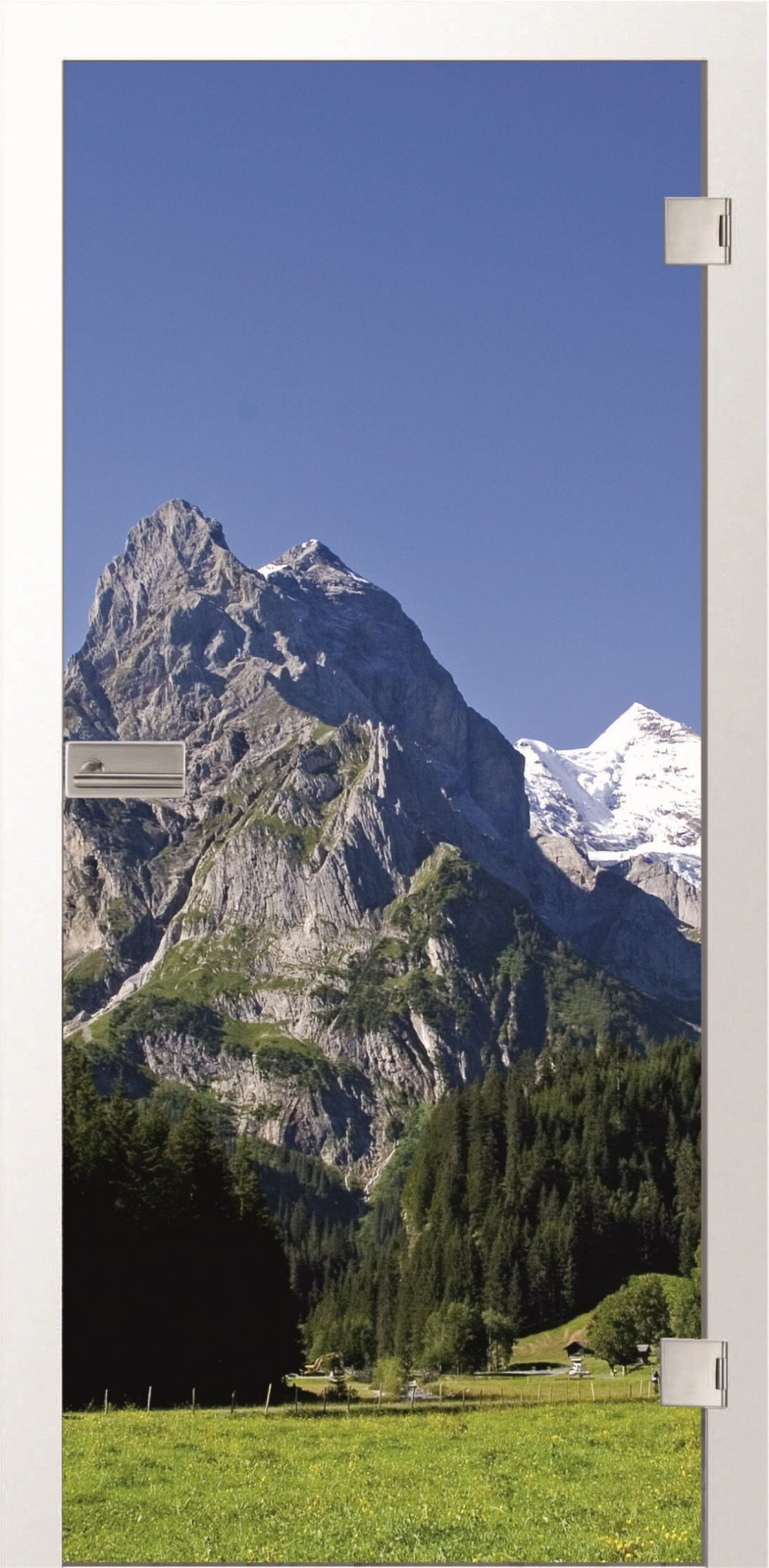 ERKELENZ Glastür Nature 1 Fotoprint