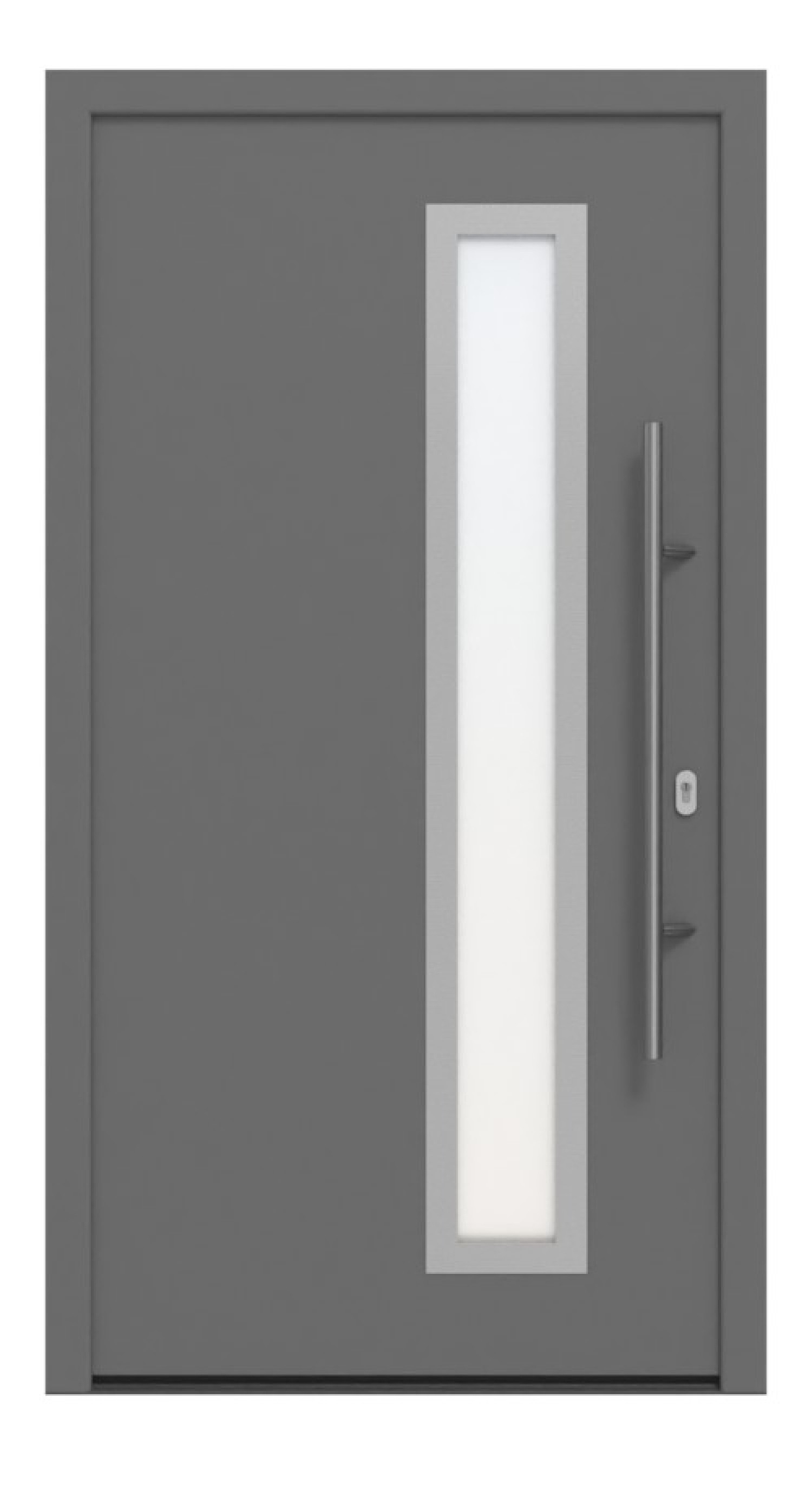 Hörmann Haustür ISOPRO IP 730 CH 703-CH 703 Frontansicht außen