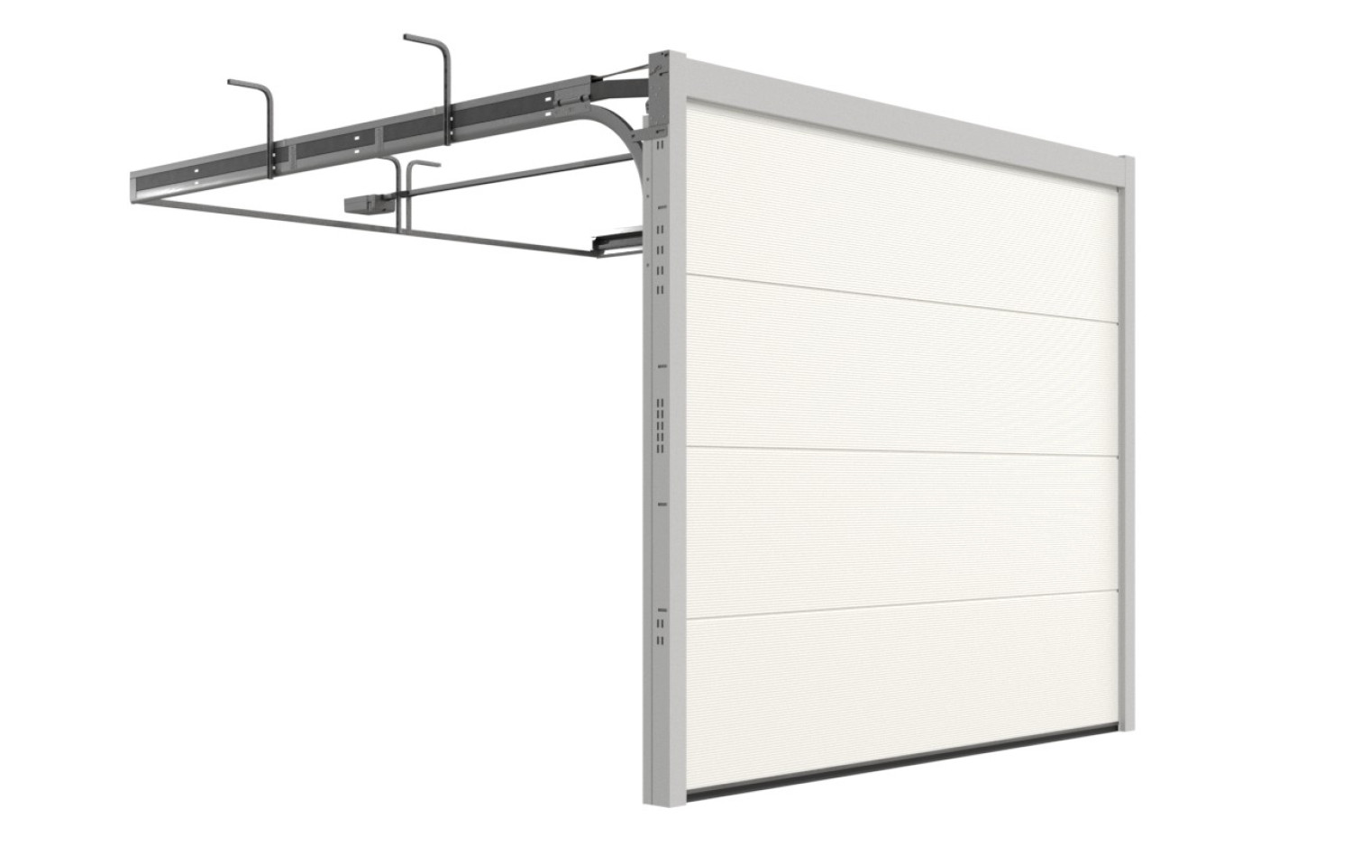 TECKENTRUP Sektionaltor GSW 40-L Microprofiliert L-Sicke RAL 9016 1