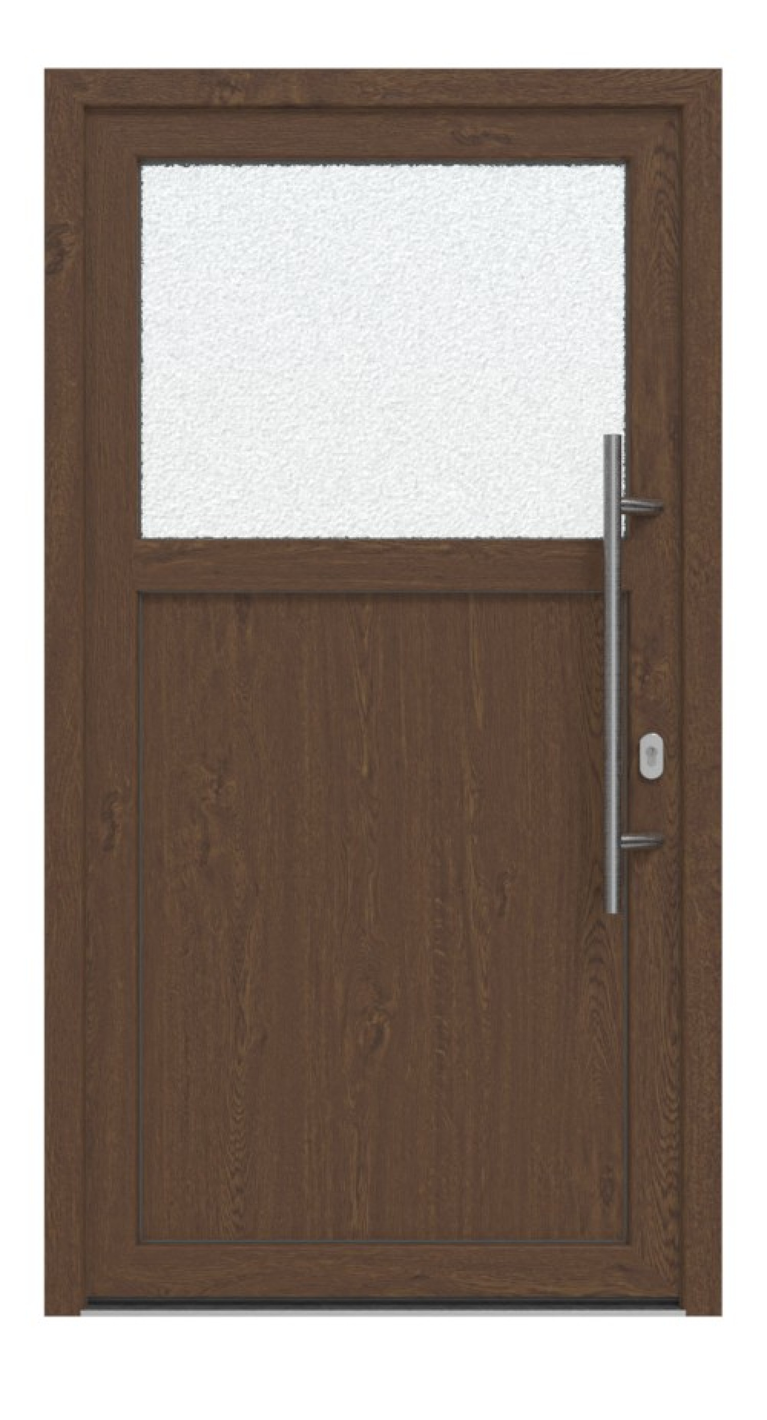 Haustür Kunststoff Premium F002 Sherwood-Sherwood Frontansicht außen