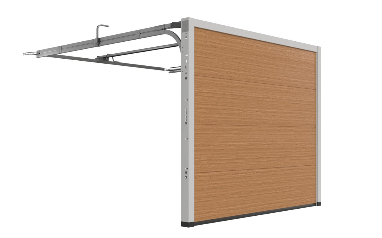 HÖRMANN Garagentor Sektionaltor LPU 42 Decograin L-Sicke Winchester Oak 1