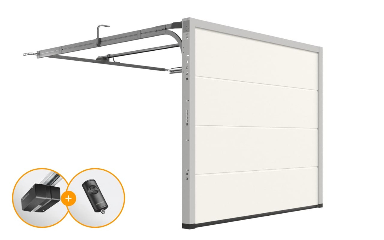 HÖRMANN Sektionaltor Aktion RenoMatic Planar L-Sicke CH 9016 1