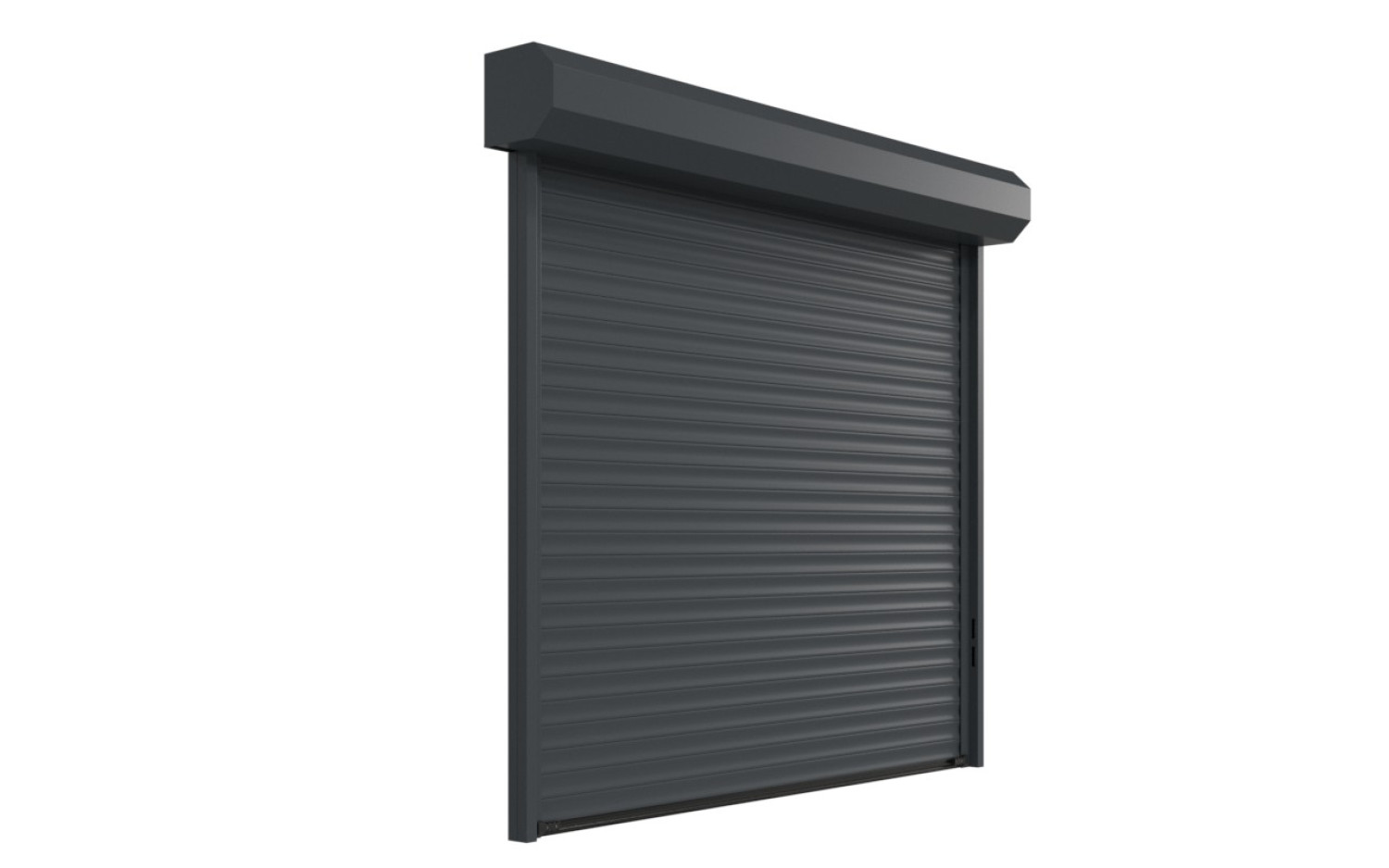 HÖRMANN Garagentor Außen-Rolltor RT08 RollMatic RAL 7016 1