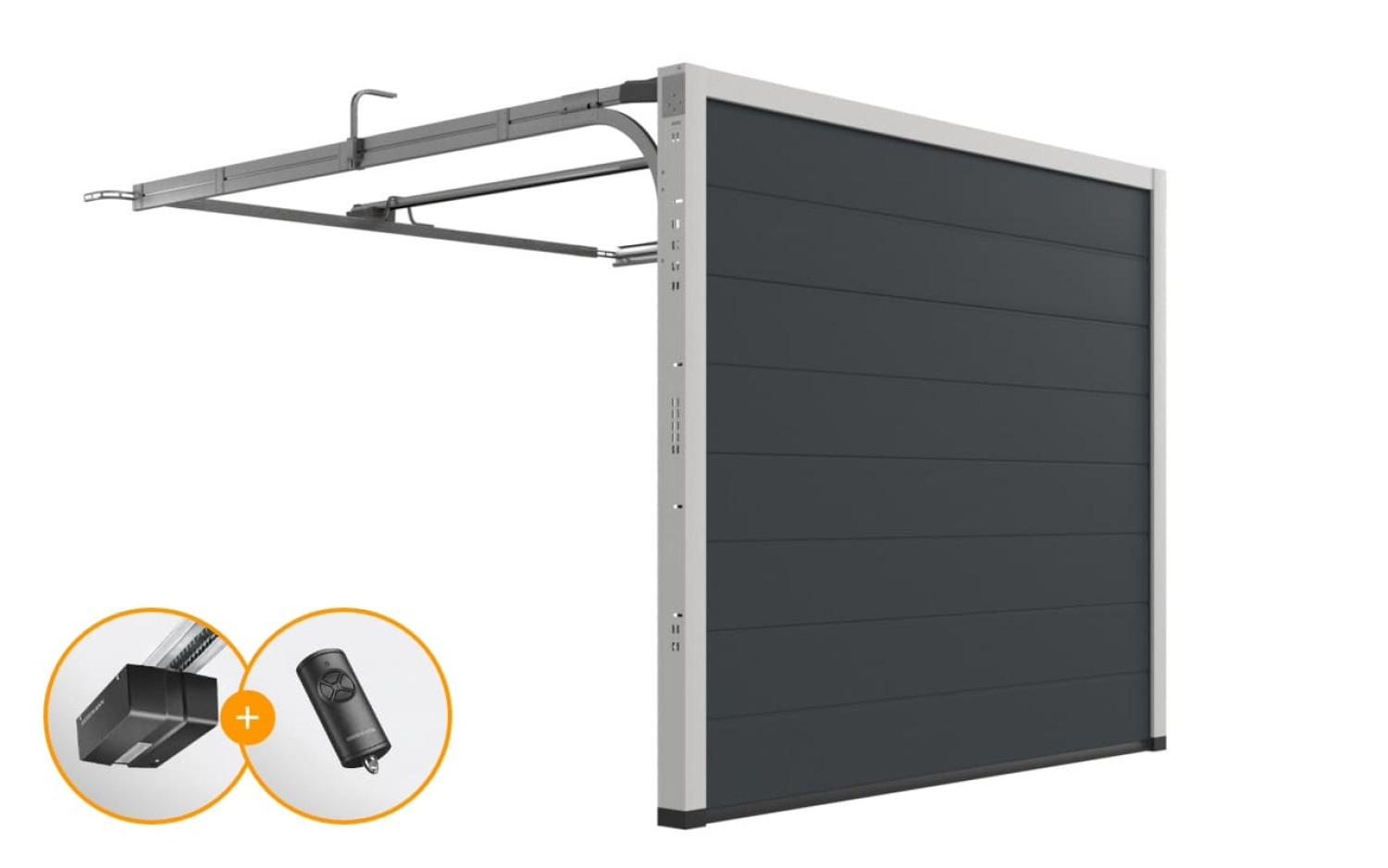 HÖRMANN Garagentor Sektionaltor Aktion RenoMatic Planar M-Sicke CH 7016 1