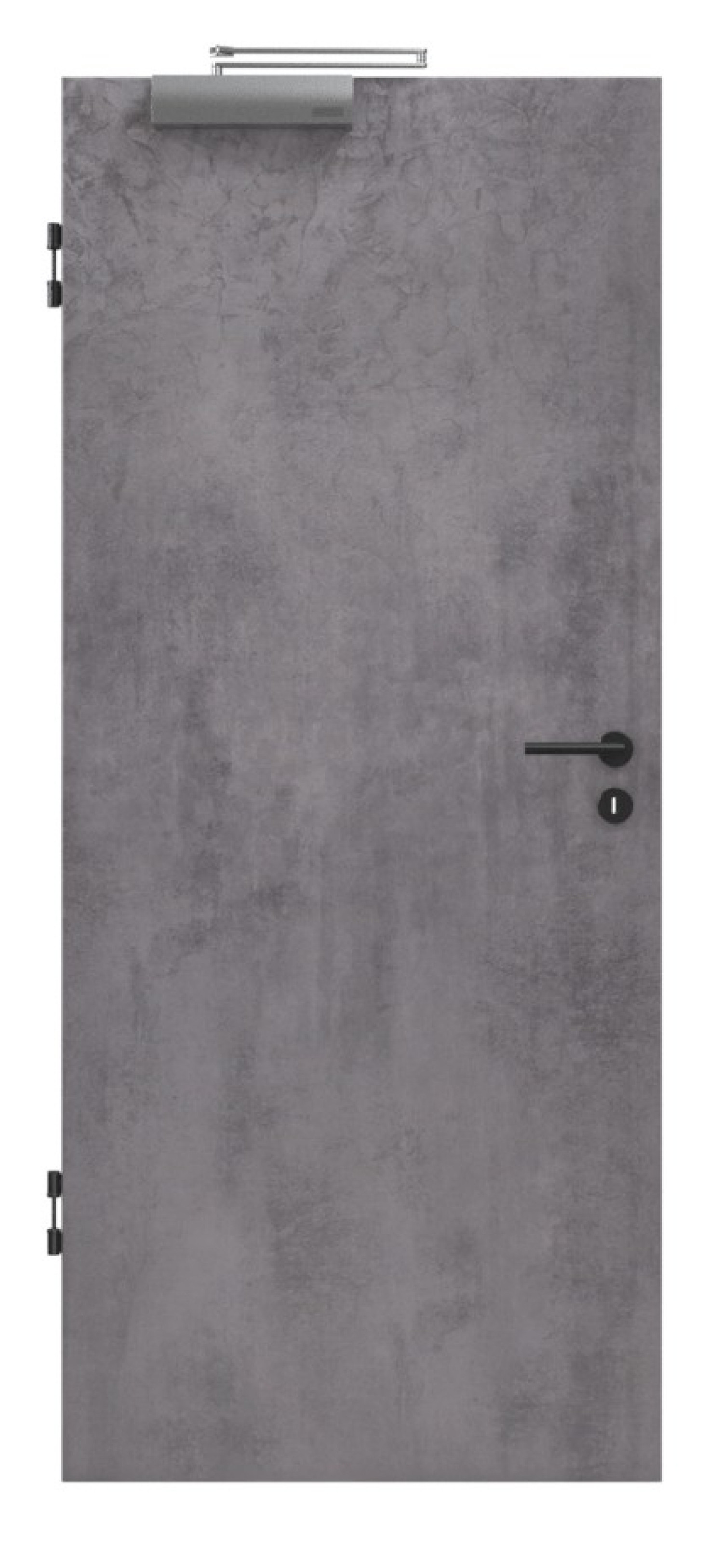 JELD-WEN Brandschutztür T-30 Trend Concrete Anthrazit DuriTop CPL