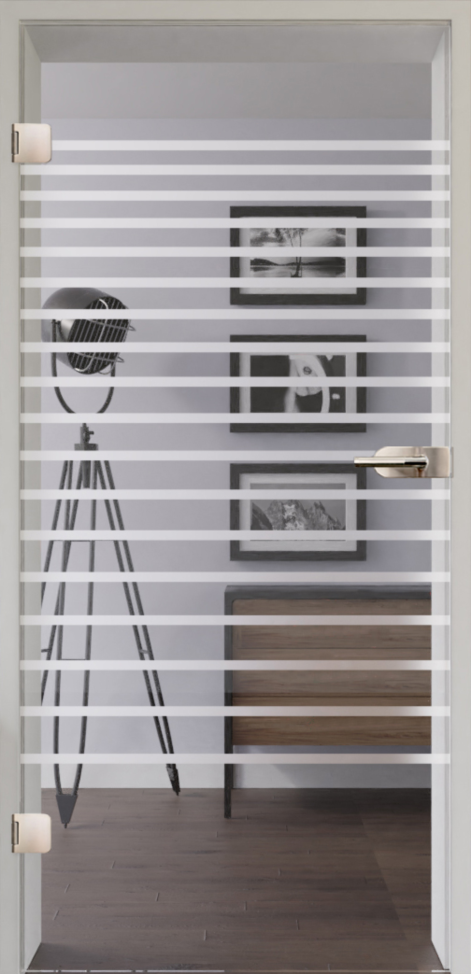 LIENBACHER GLAS Glastür Modell 372 negativ