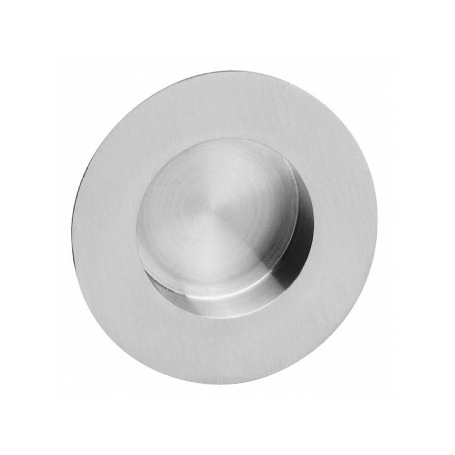INTERSTEEL Griffmuschel rund 52/85 mm Edelstahl gebürstet