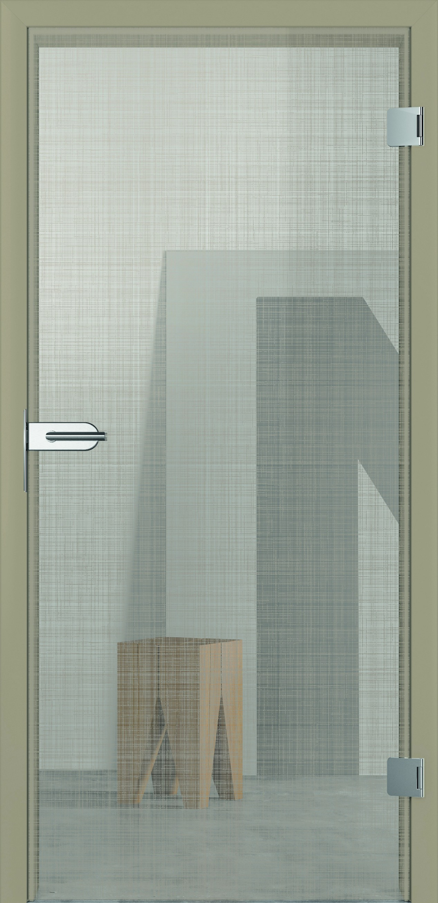 HÖRMANN Innentür ConceptoGlass Leinen Taupe GlassLine