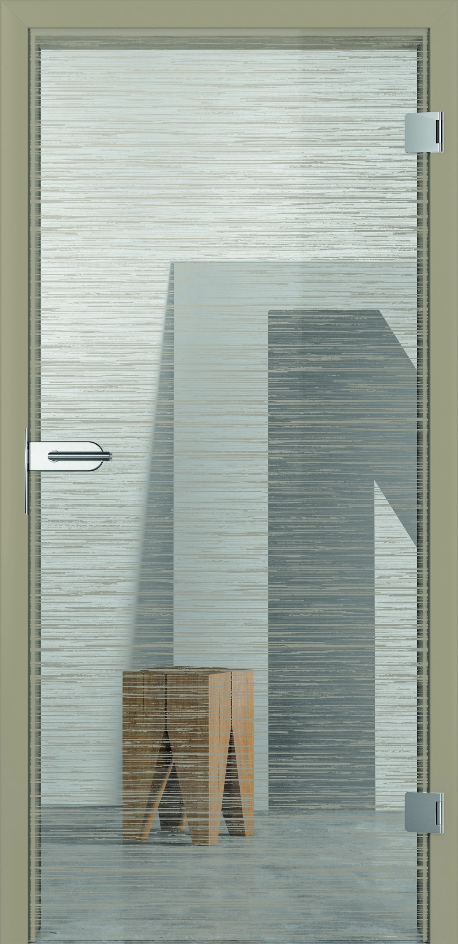 HÖRMANN Innentür ConceptoGlass Schiefer Taupe GlassLine