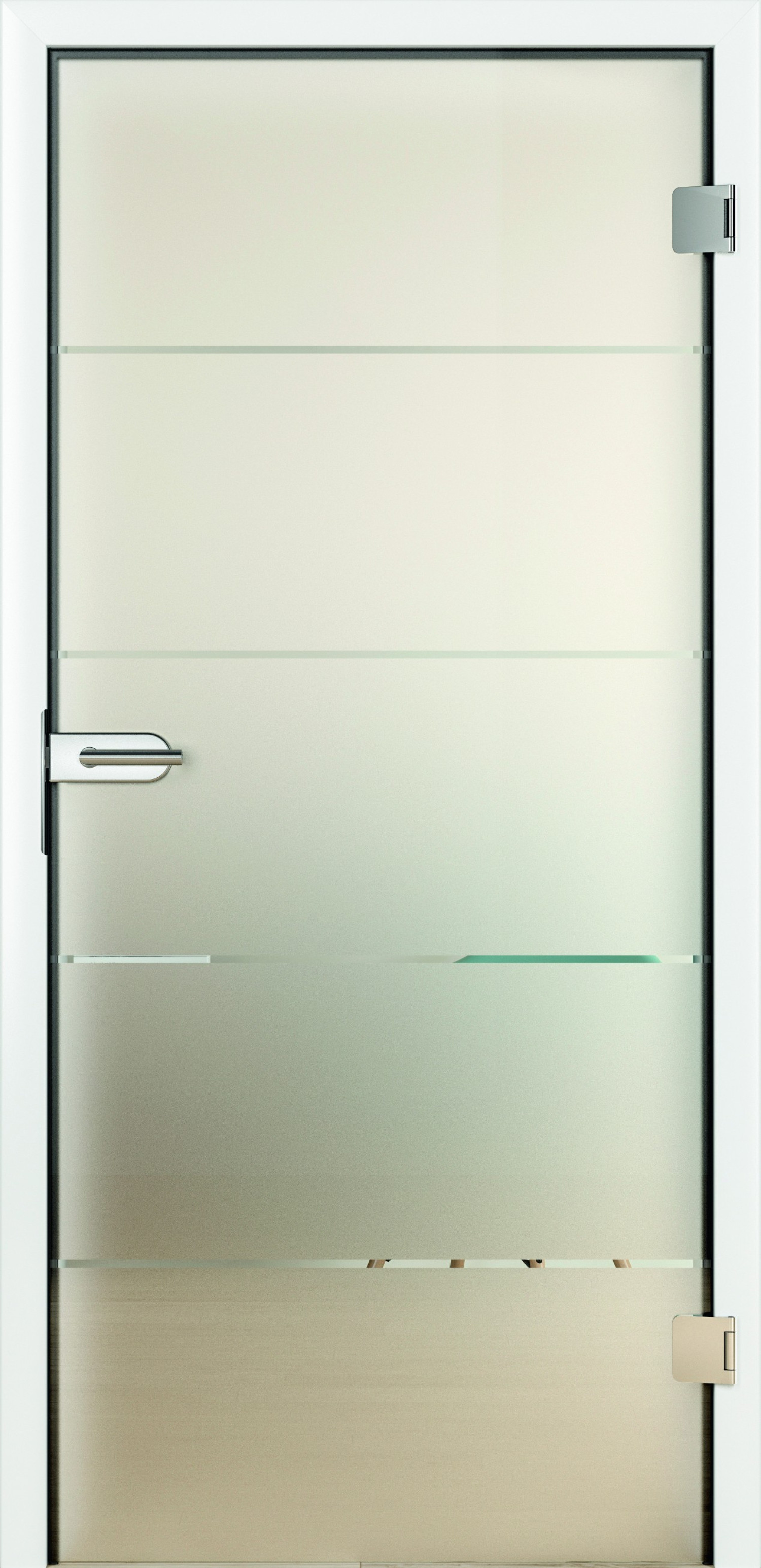 HÖRMANN Innentür GrooveGlas 15/10 mit Motiv klar GlassLine