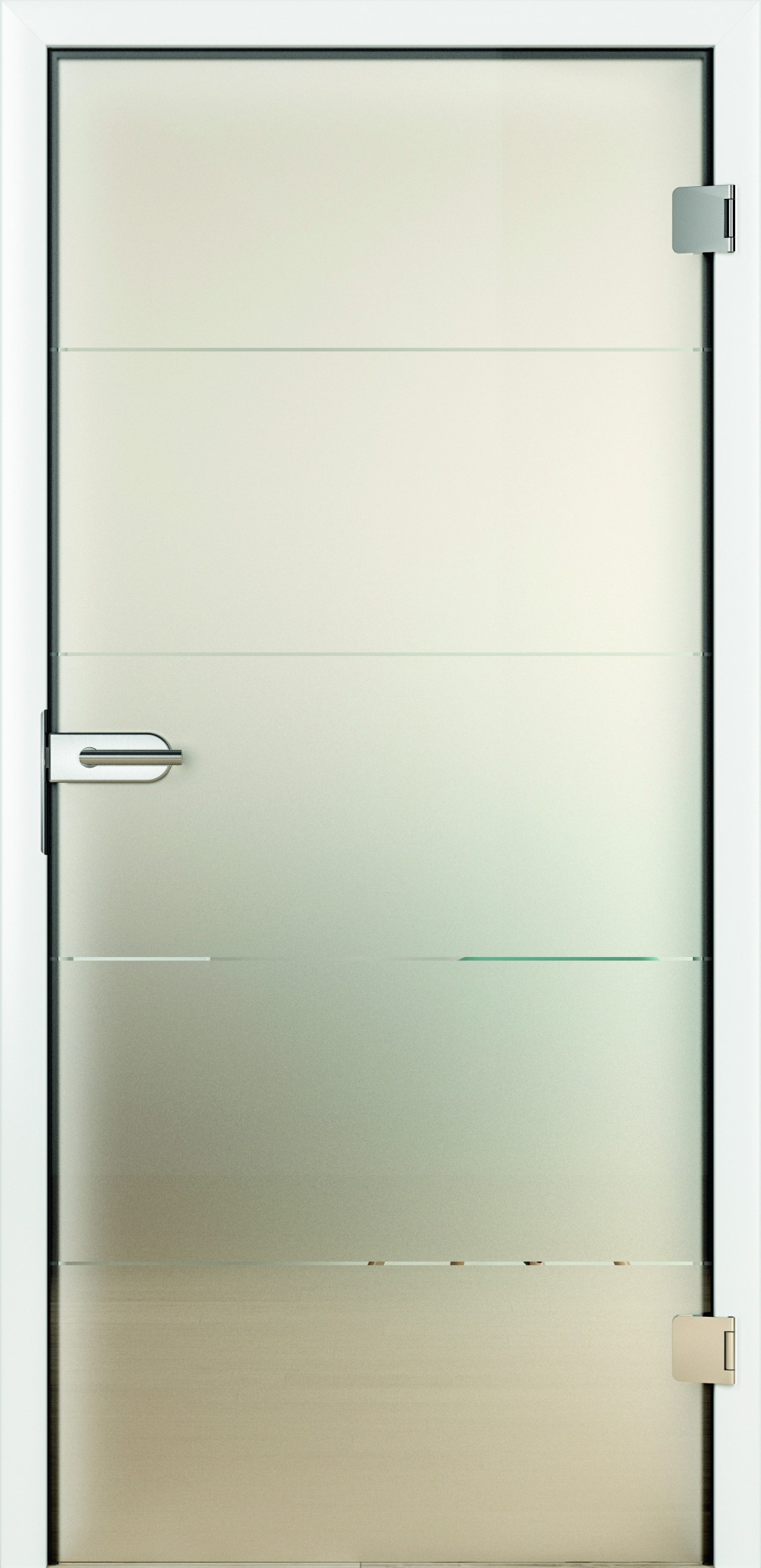 HÖRMANN Innentür GrooveGlas 15/5 mit Motiv klar GlassLine