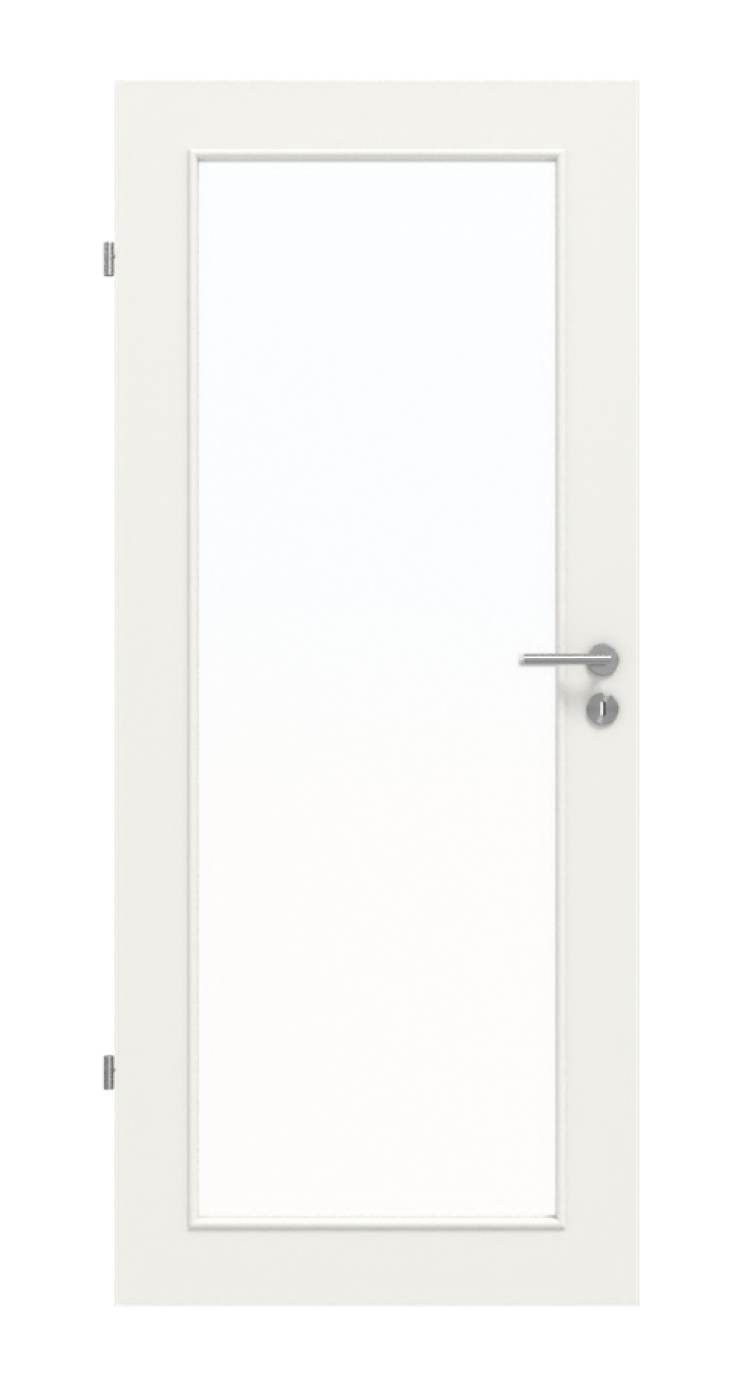 Frontbild von Weiß RAL 9016 LA 27 Basic Durat Innentür - Huga