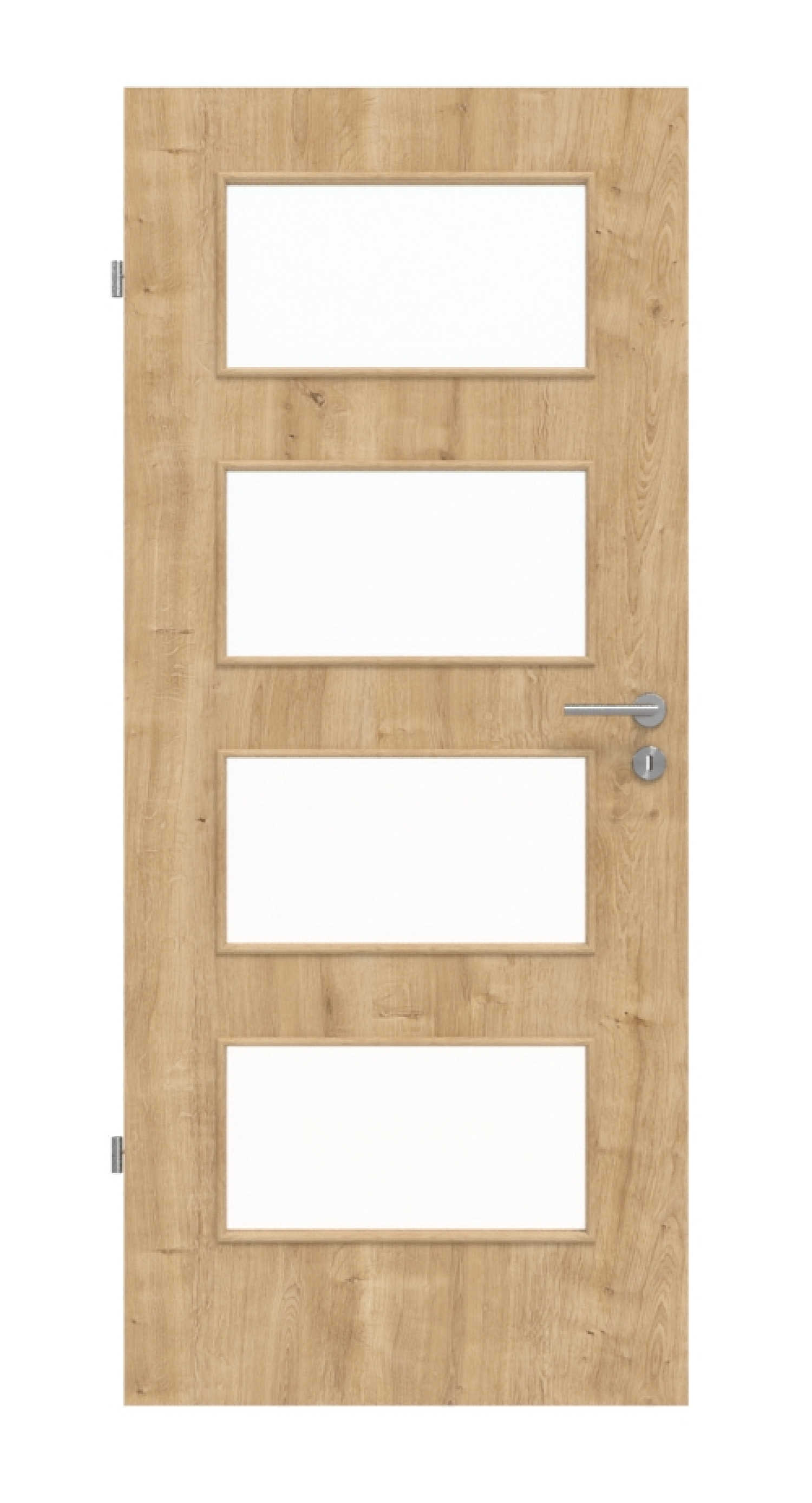 Frontbild von Asteiche LA 9 Basic Durat Innentür - Huga
