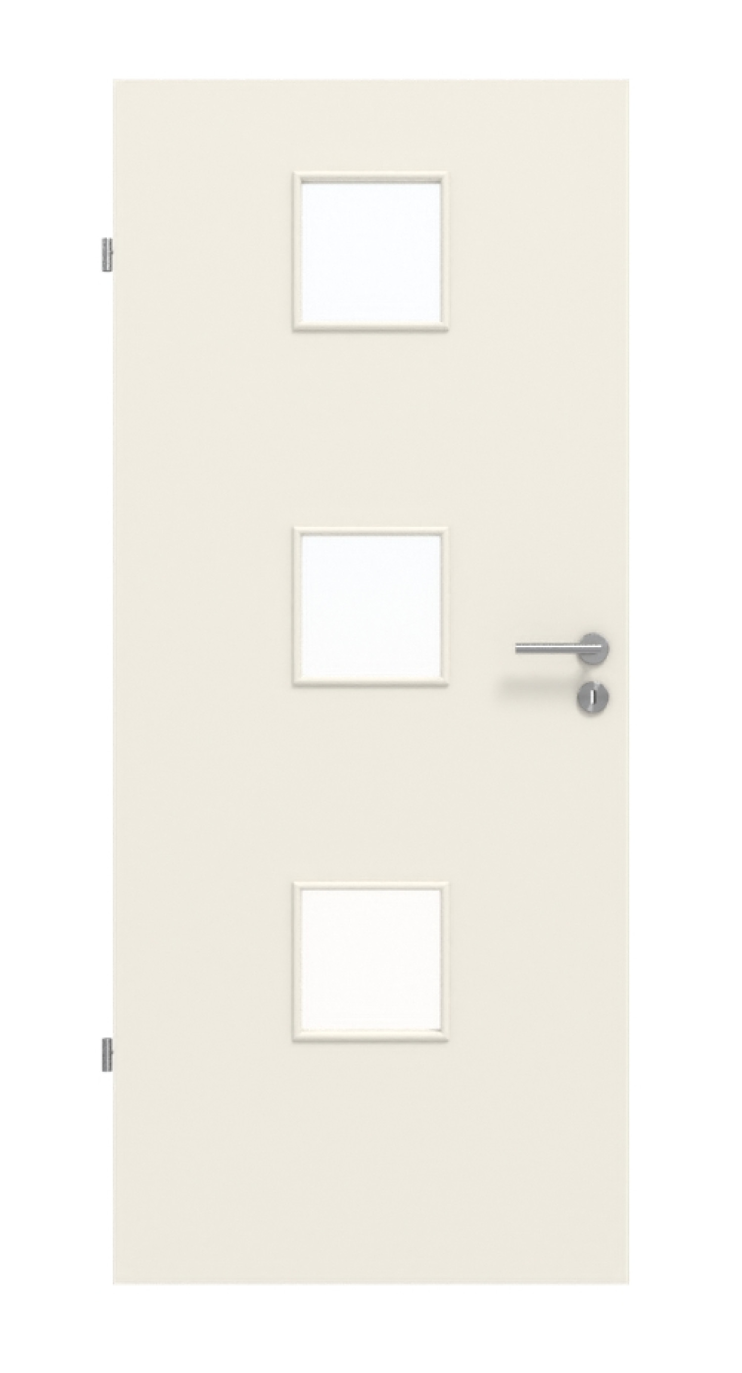 Frontbild von Weiß ähnlich RAL 9010 LA 10 Basic Lack Innentür - Huga