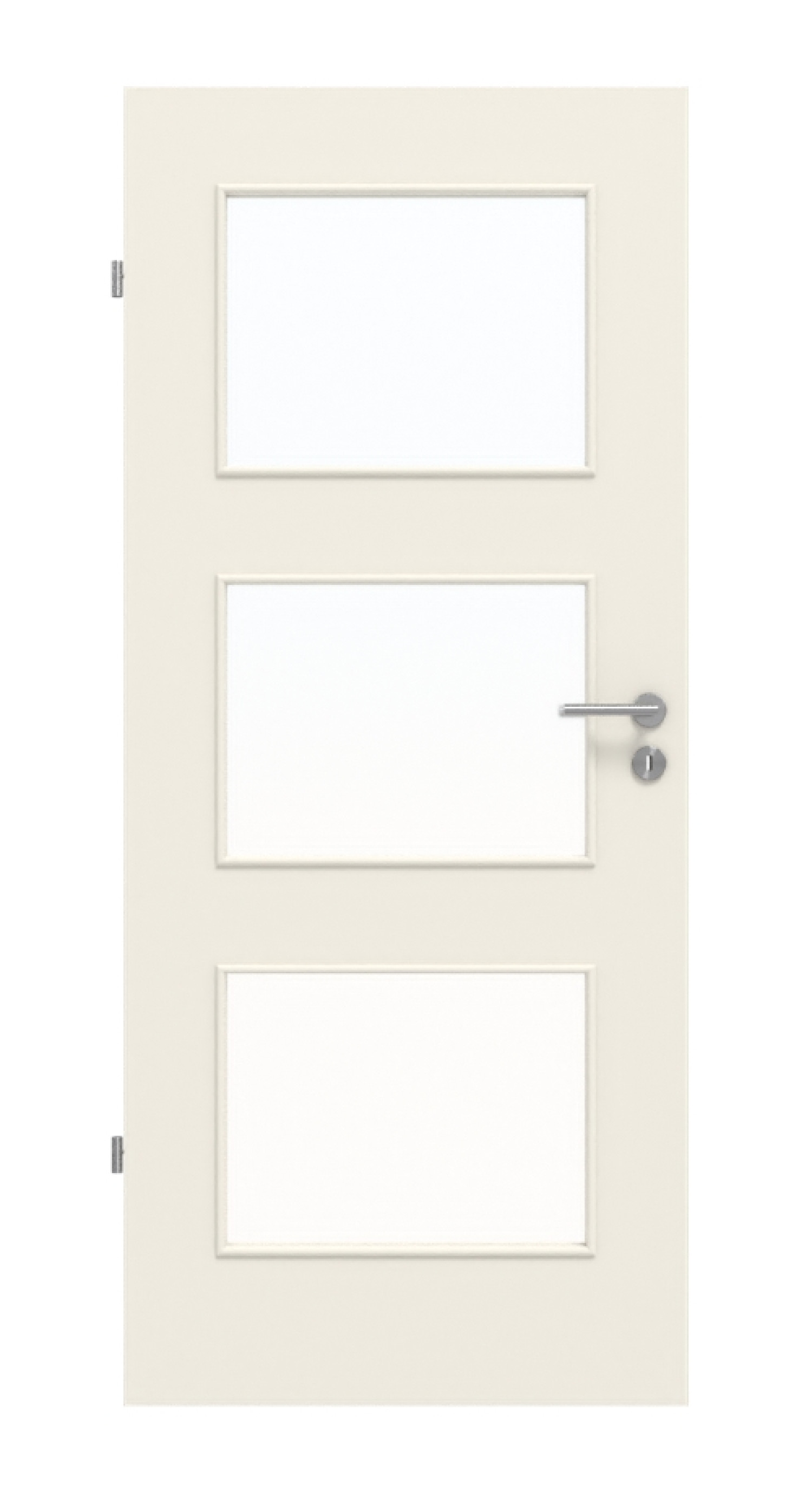 Frontbild von Weiß ähnlich RAL 9010 LA 11 Basic Lack Innentür - Huga