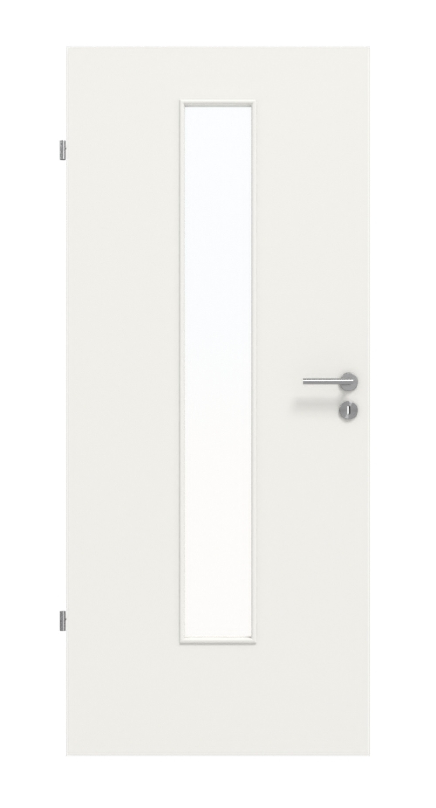 Frontbild von Weiß ähnlich RAL 9016 LA 24 Basic Lack Innentür - Huga