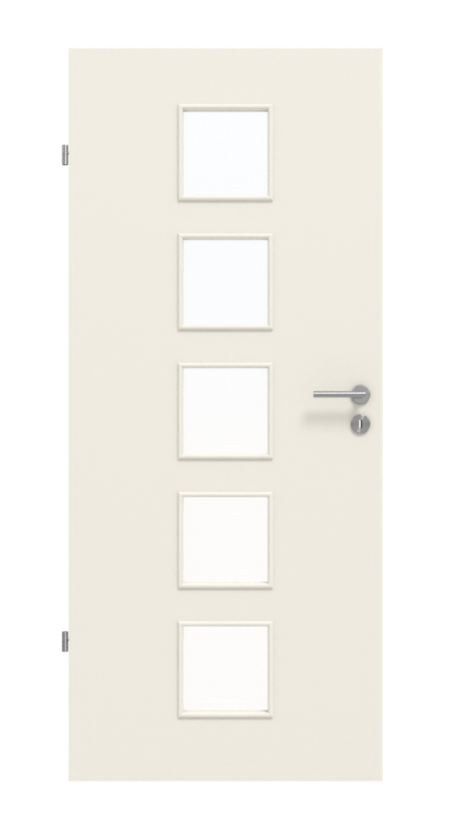 Frontbild von Weiß ähnlich RAL 9010 LA 5 Basic Lack Innentür - Huga