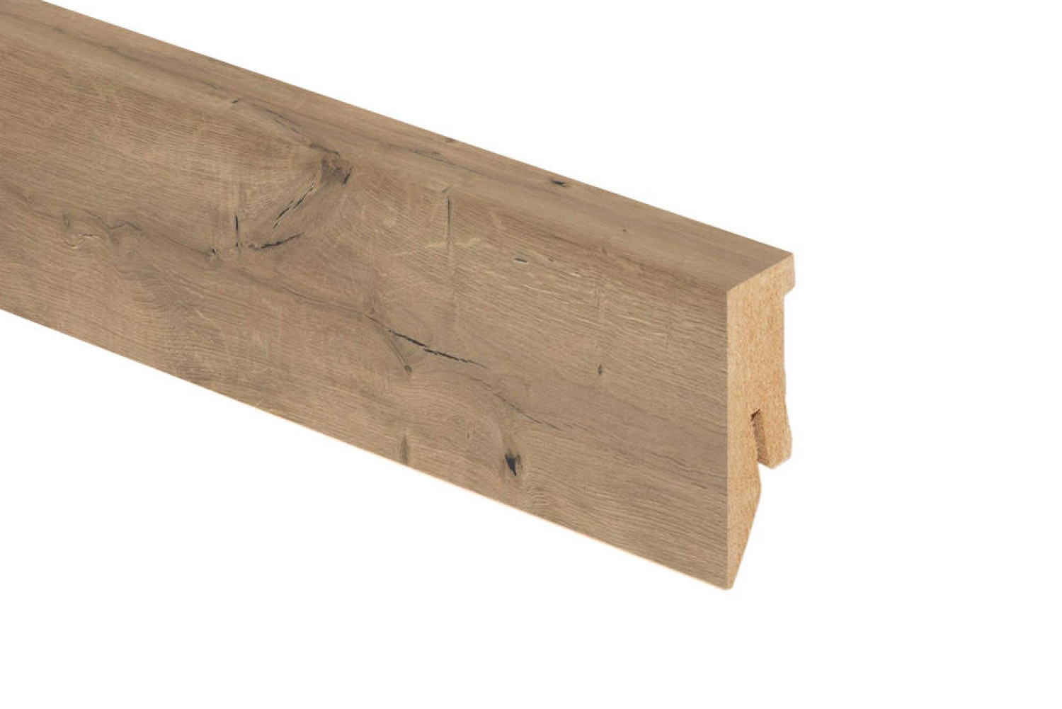 KAINDL Sockelleiste Eiche ZERMATT LISKAMM SL501867471 folienummantelt 2600 x 50 x 18 mm
