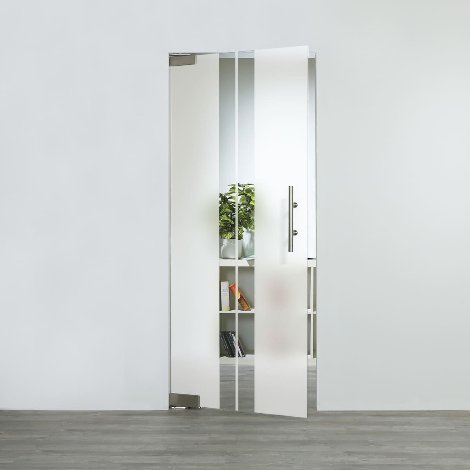 LIENBACHER GLAS Glaspendeltür Modell 316 negativ Klarglas