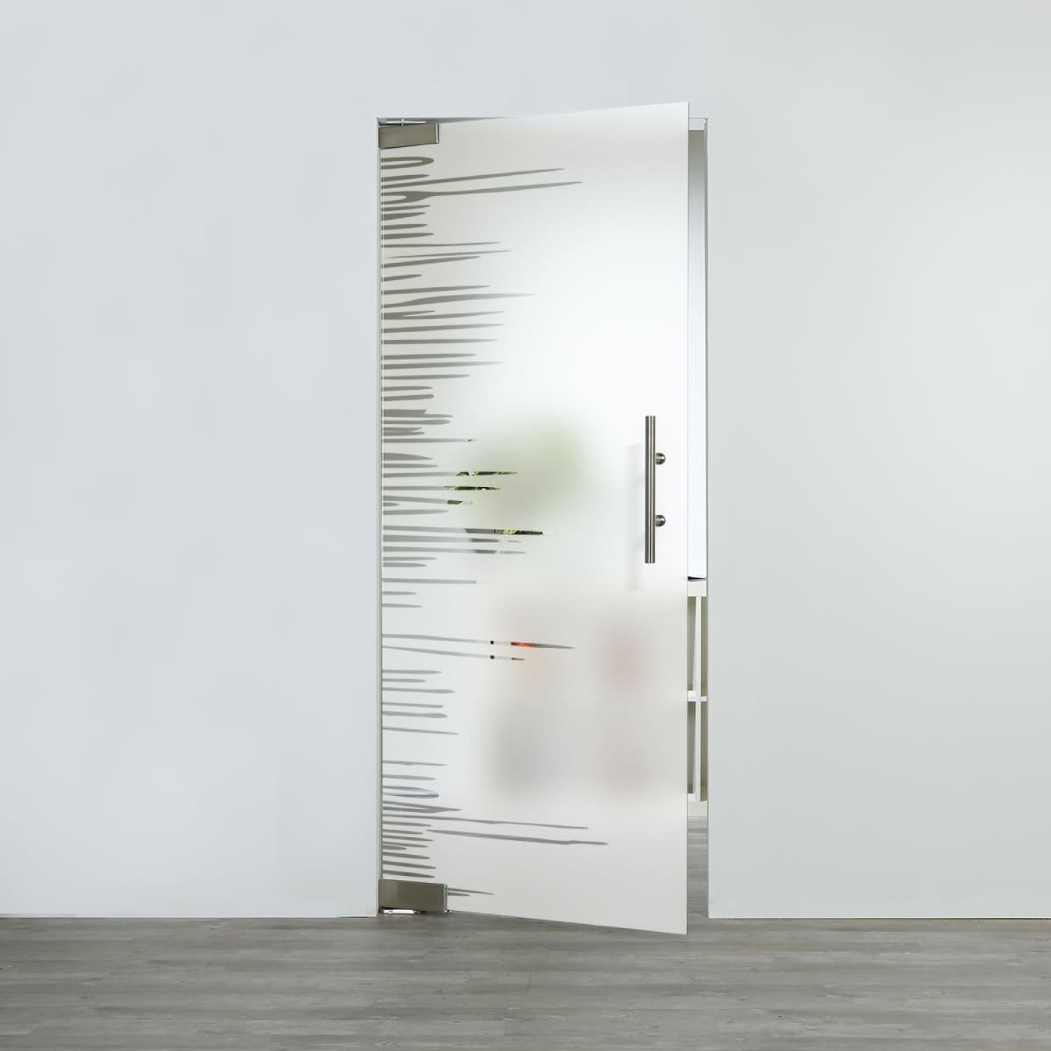 LIENBACHER GLAS Glaspendeltür Modell 330 negativ Klarglas