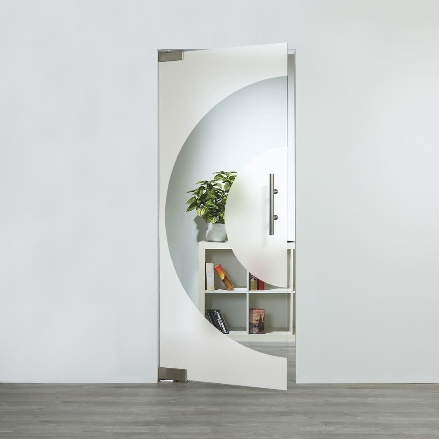 LIENBACHER GLAS Glaspendeltür Modell 339 negativ Klarglas