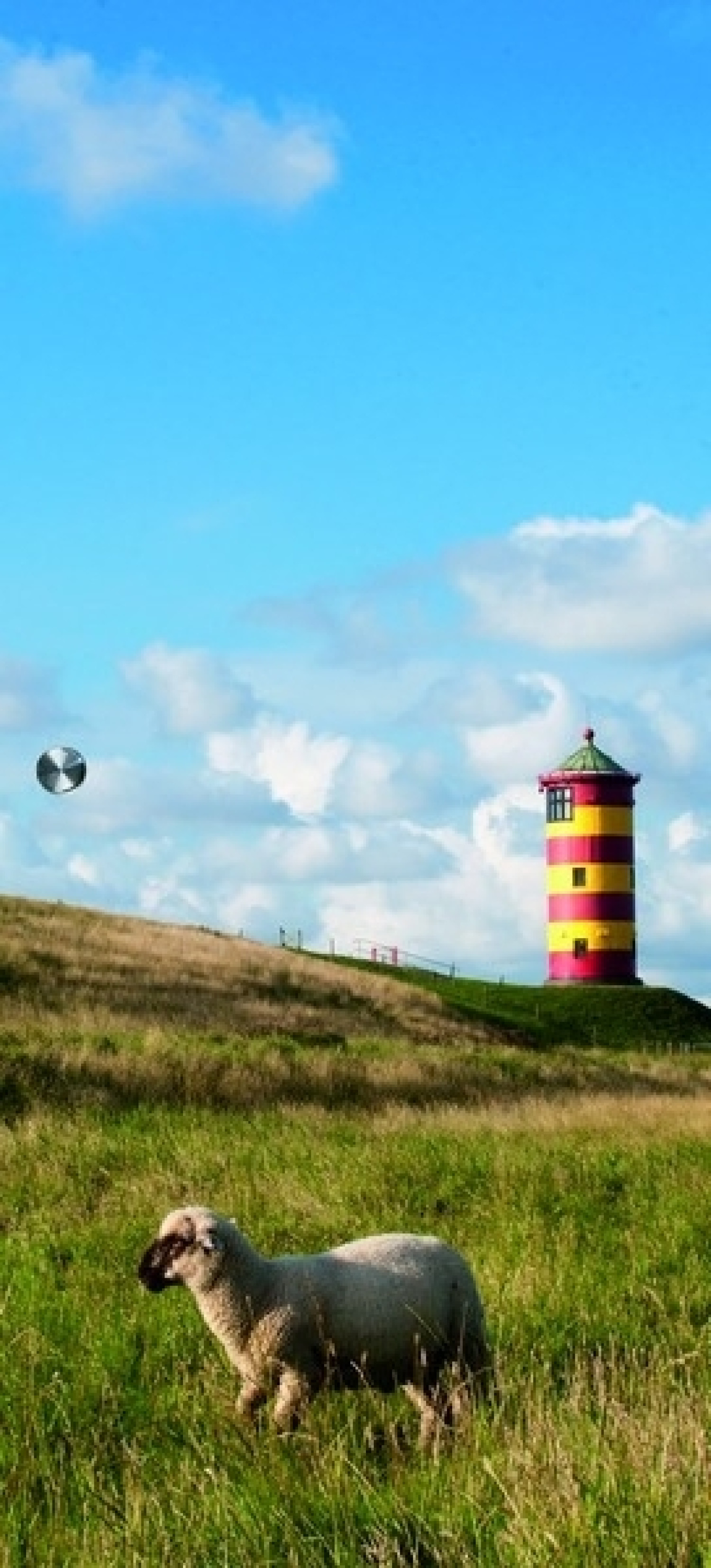 ERKELENZ Glasschiebetür Lighthouse Fotoprint