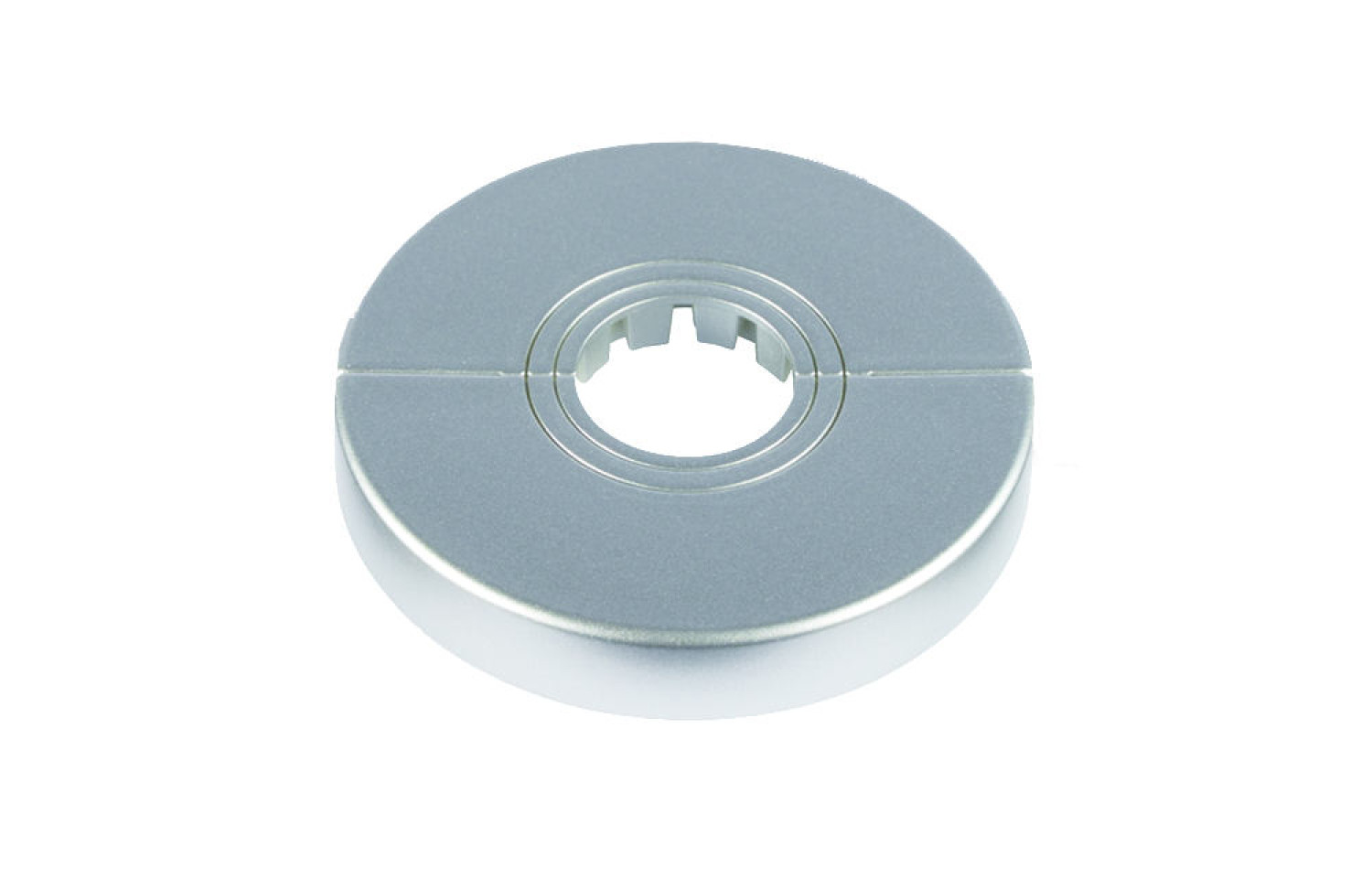 Kunststoff Heizkörper-Rosette Chrome - MEISTER