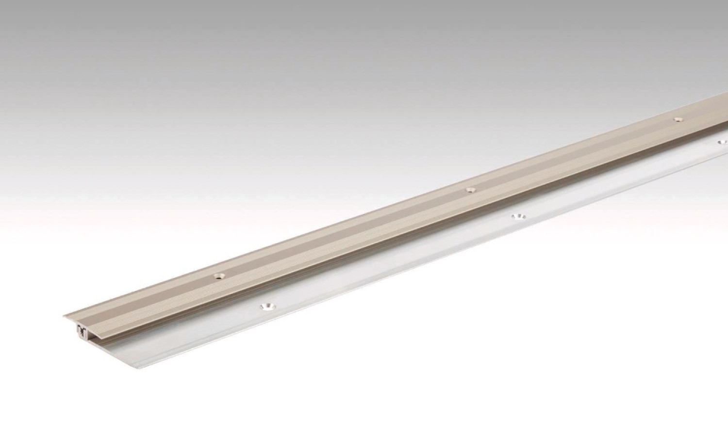 Edelstahl-Optik Übergangsprofil Typ 102 (100 cm) - MEISTER
