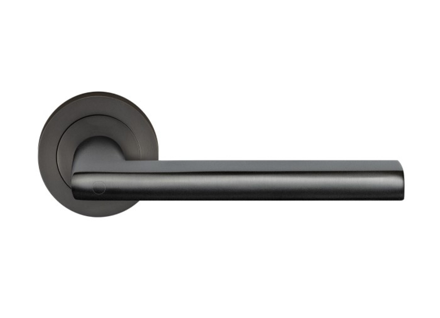 Montana ER54 KD Basic Titan grau Rundrosette verschließbar ohne Schlüsselrosette Zimmertürgarnitur - Karcher Design