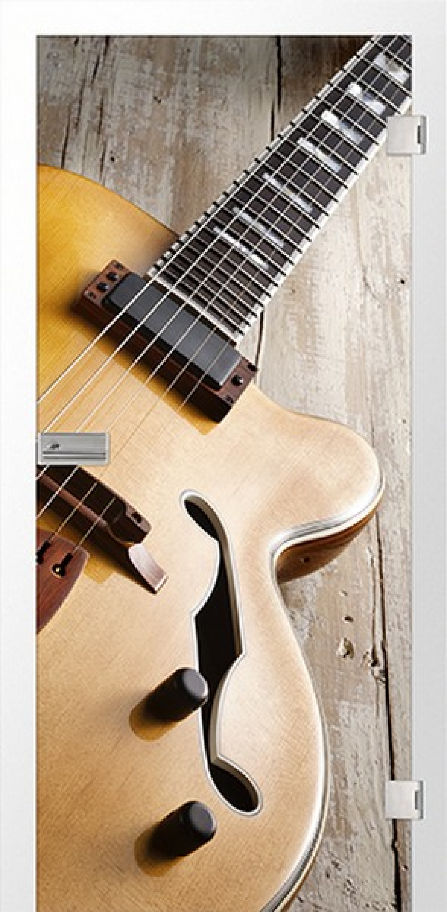 ERKELENZ Glastür Music Fotoprint