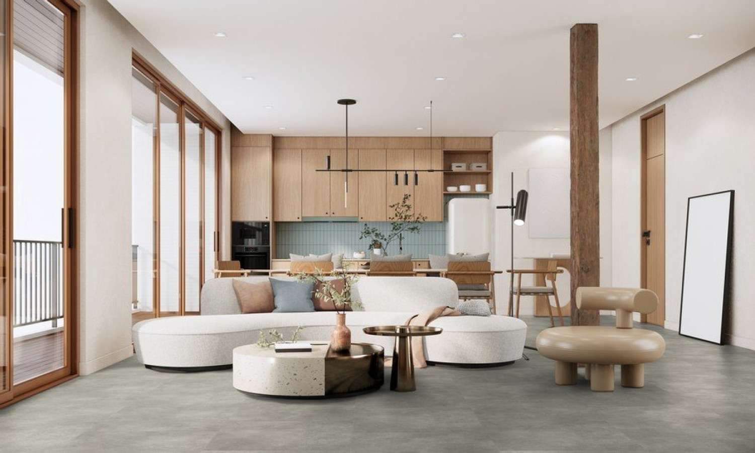 GERFLOR Design Klick-Vinyl Pepper taupe Senso Clic