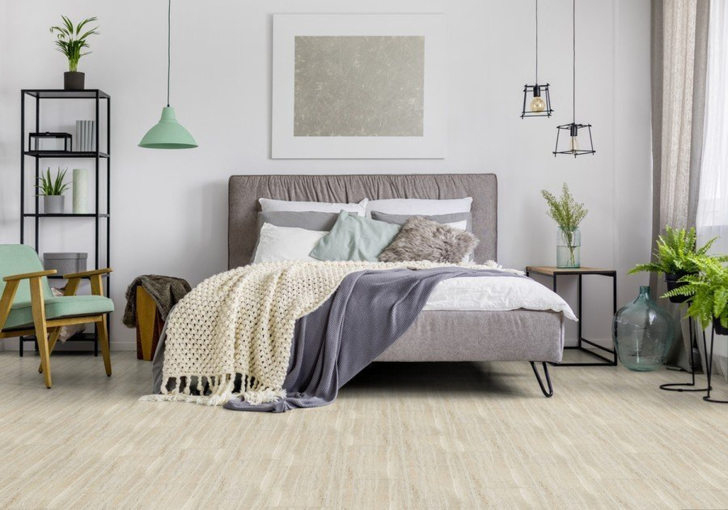GERFLOR Klebe-Vinyl Travertin Senso Sa