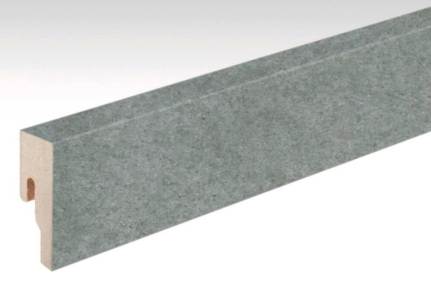 Dekor und Profil von Moon Grey 7412 Fußleiste Profil 8 PK (2380 x 18 x 50 mm) - Meister