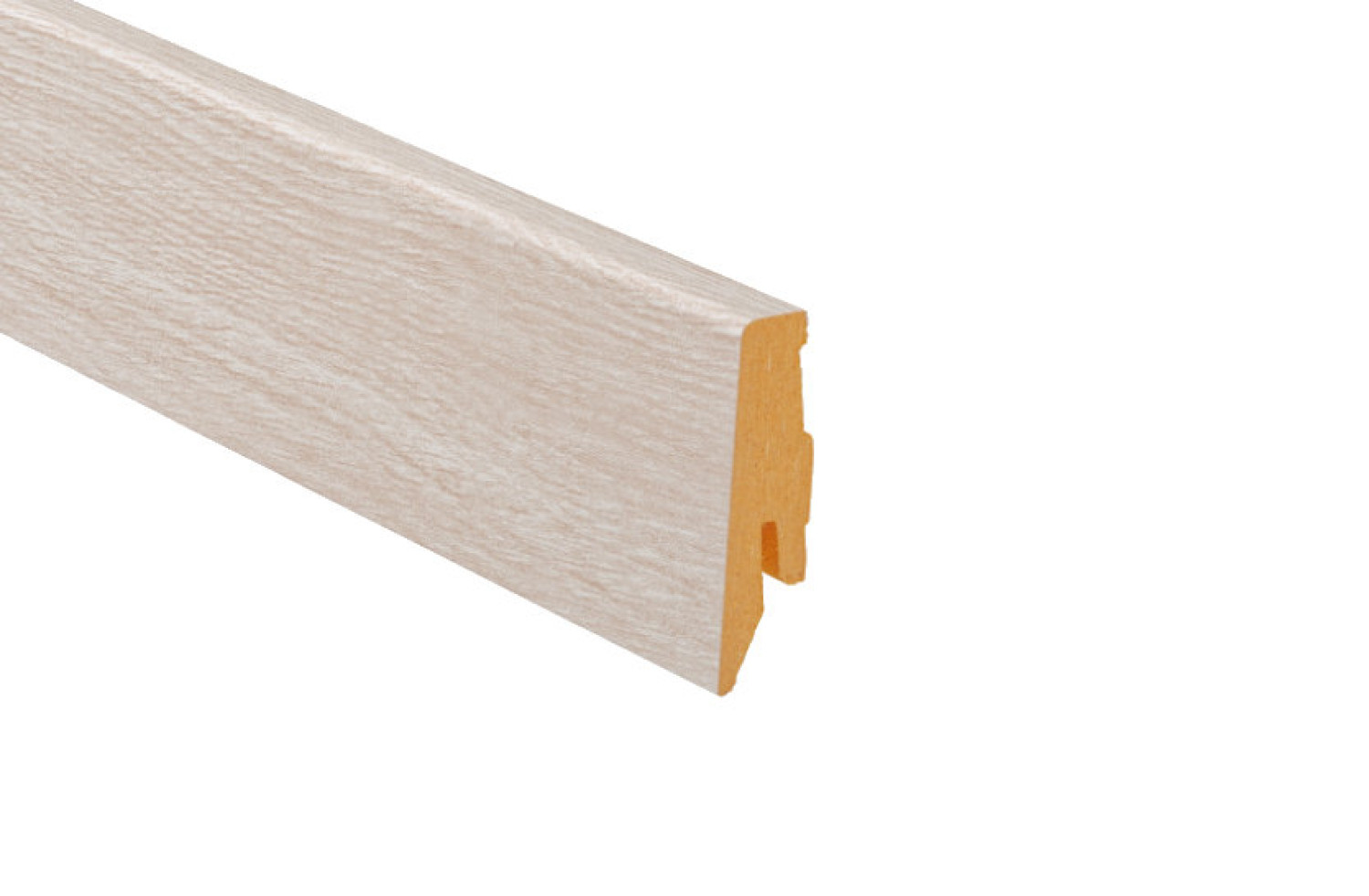 Ansicht von Sockelleiste (Eiche Skagen weiß) SKL 60