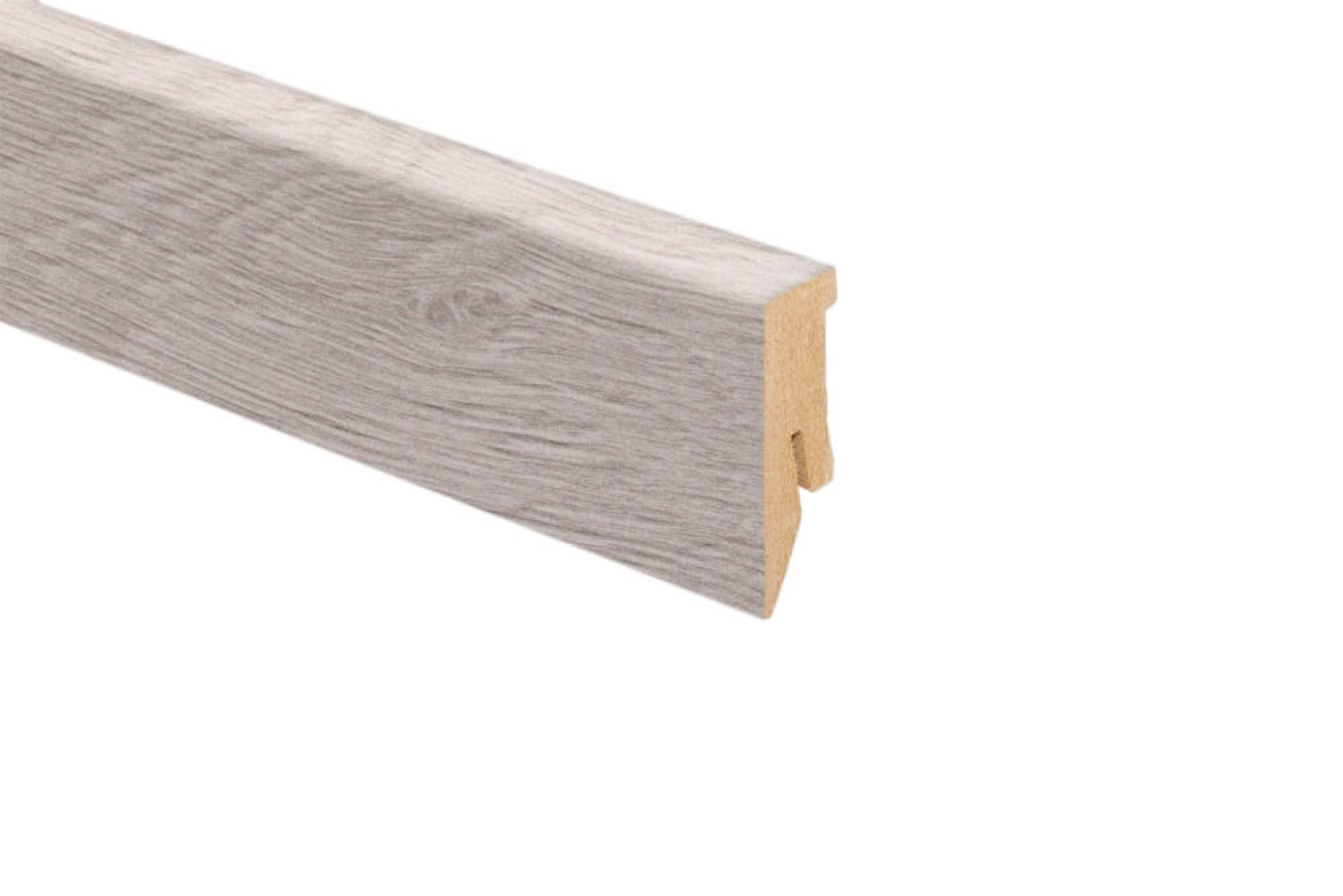 Sockelleiste Eiche HELSINKI folienummantelt 2600 x 50 x 18 mm - Kaindl