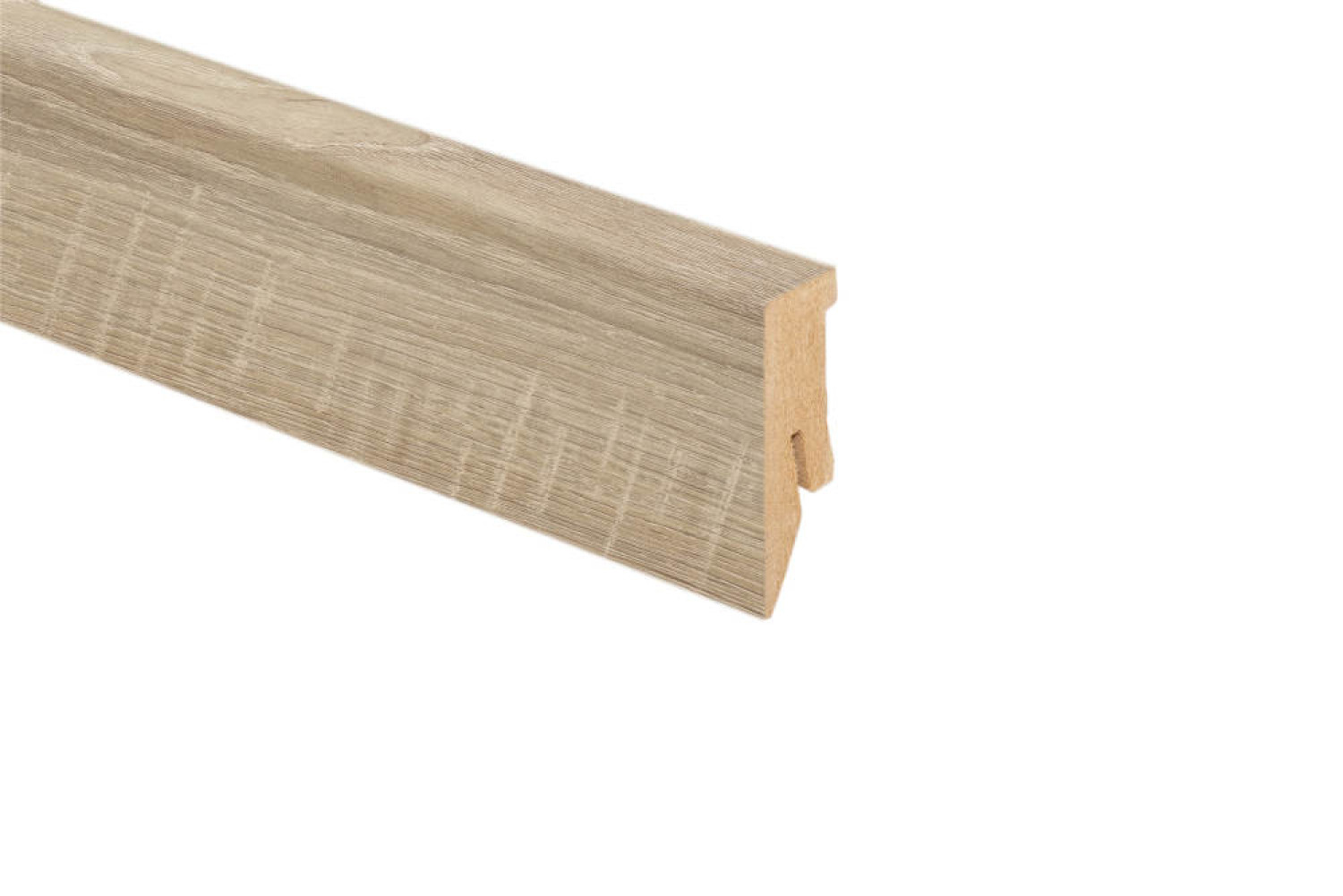 Sockelleiste Eiche ROSARNO folienummantelt 2600 x 50 x 18 mm - Kaindl