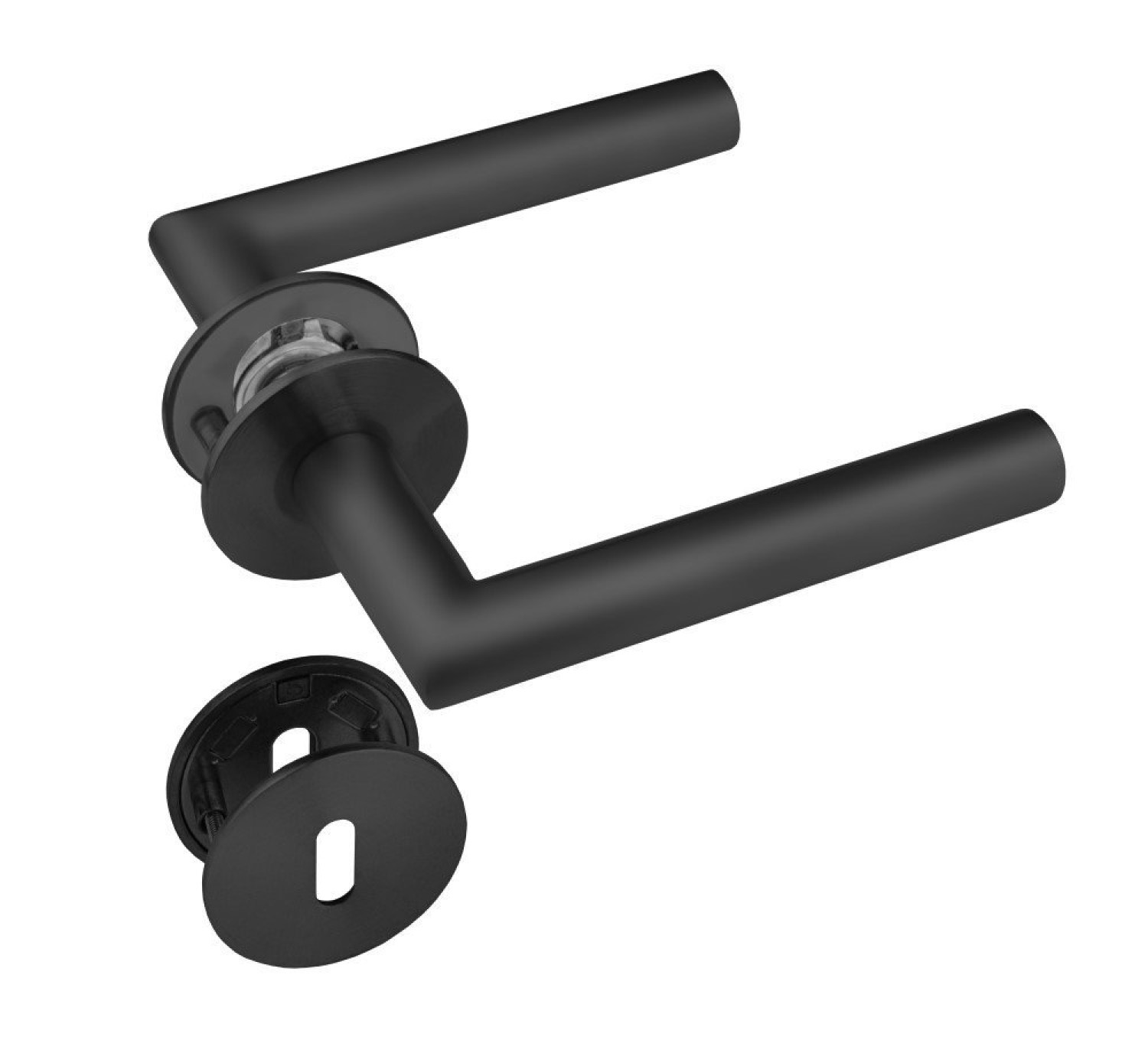 LIENBACHER GLAS Yuna Classik Magnetic mattschwarz Türgriff