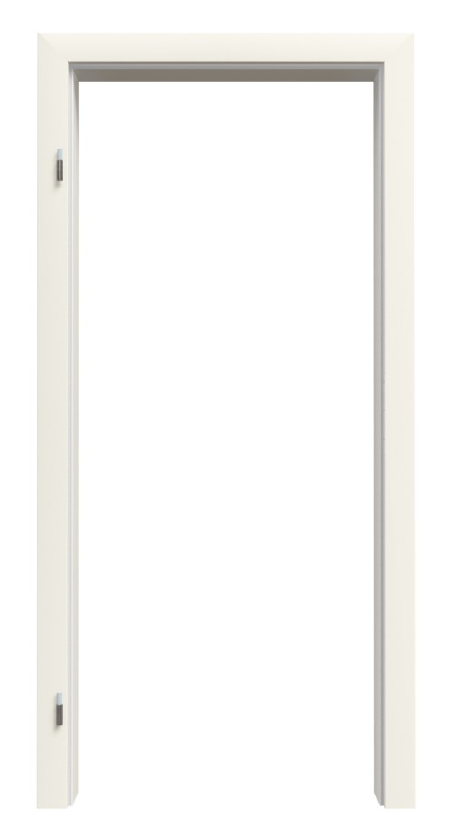 Bild von Zarge für Wohnungseingangstüren Weißlack RAL 9010 Premium ZA-01 mit Rundkante
