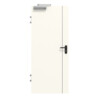GARANT Brandschutztür T30 Corona 850 Pearl White CePaL