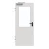 GARANT Brandschutztür T30 Silver Grey 0160-60 CePaL mit Lichtausschnitt LA-6