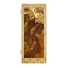 Der Abendstern Innentür Alfons Mucha Reproduktion
