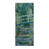 Die japanische Brücke Innentür Claude Monet Reproduktion
