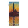 San Giorgio Maggiore in der Abenddämmerung Innentür Claude Monet Reproduktion