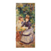 Im Garten Innentür Pierre-Auguste Renoir Reproduktion