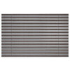 ENTRADA Aluprofilmatte KLASSIK Rips T08PP braun / Minibürste MB01 schwarz