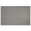 ENTRADA Aluprofilmatte KLASSIK Rips T12PP sand / Minibürste MB01 schwarz