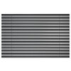 ENTRADA Aluprofilmatte KLASSIK Safe R01V schwarz / Minibürste MB02 grau