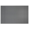 ENTRADA Aluprofilmatte KLASSIK Safe R01V schwarz / Minibürste MB01 schwarz